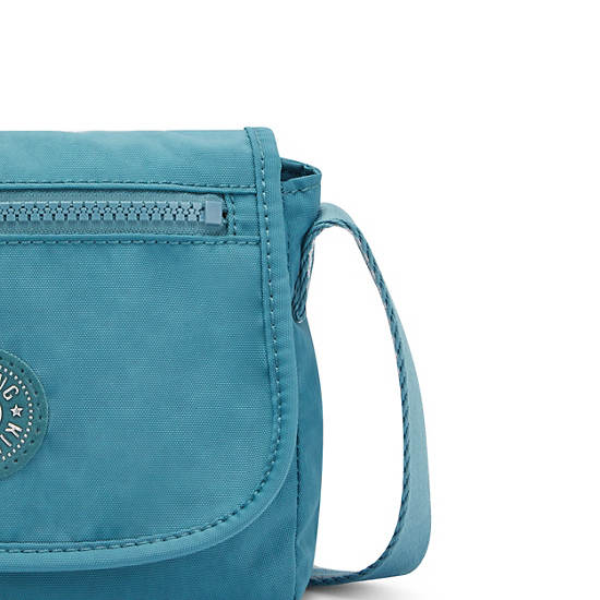 Kipling Sabian Crossbody Mini Táska Türkiz | HU 1342IL